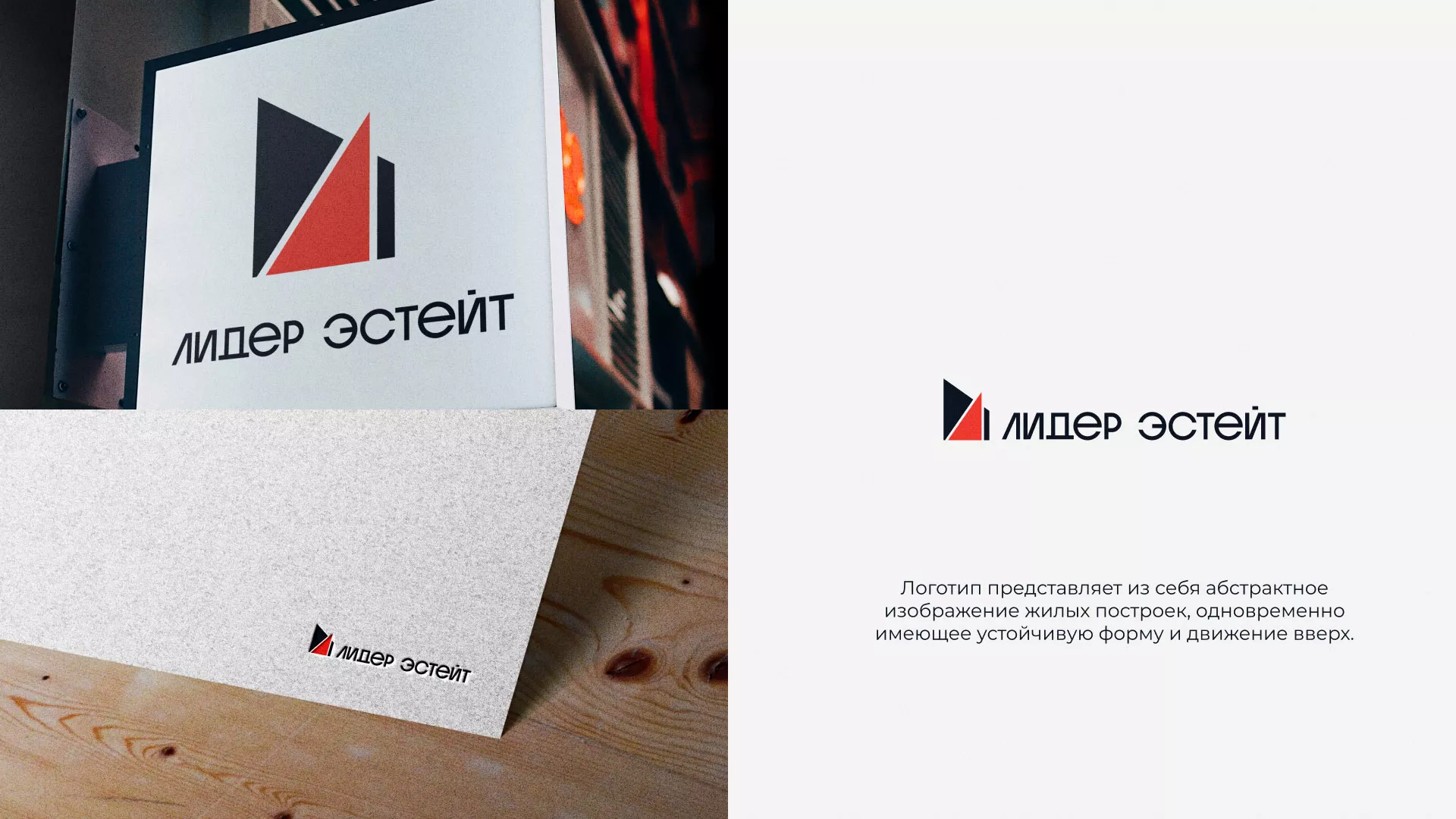Сделали логотип для агентства недвижимости «Лидер Эстейт» в Заринске